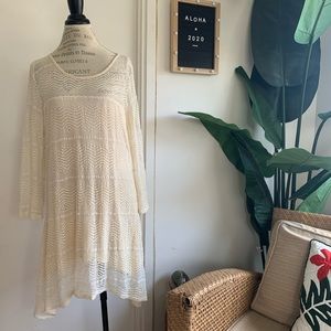 Lace Dress Cream/ White